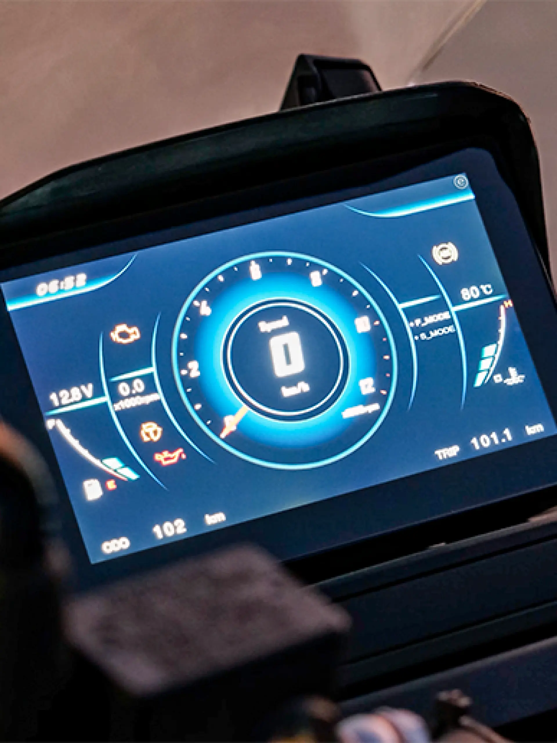 GPS Destekli Navigasyon Ekranı