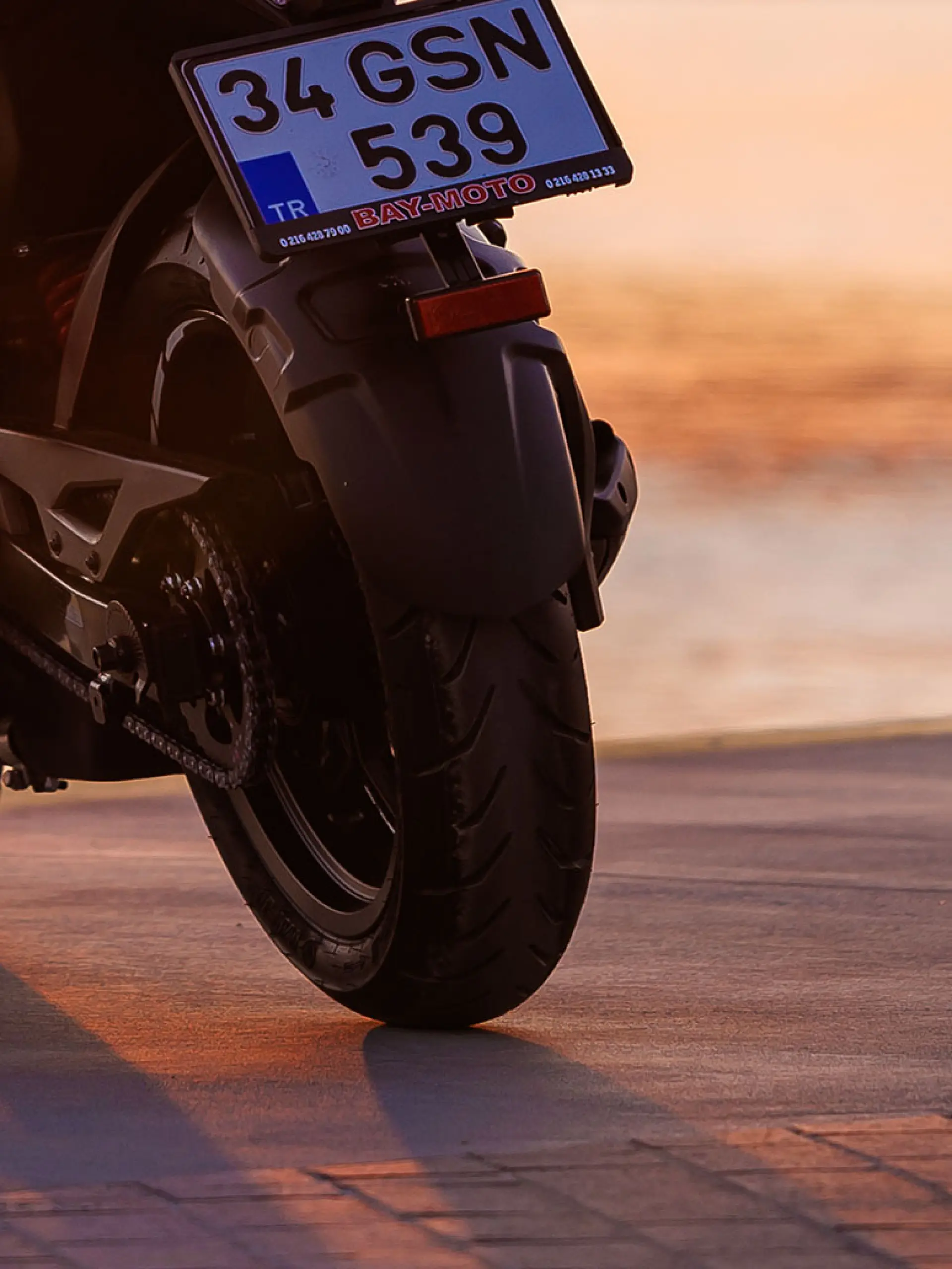 Geniş Arka Lastik (130 mm)