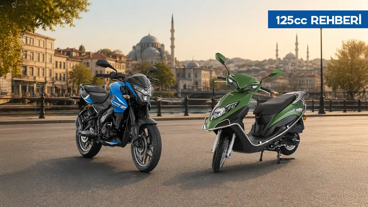 125 cc motosiklet modelleri – Bajaj Pulsar NS 125 ve Kanuni Mati 125 yan yana